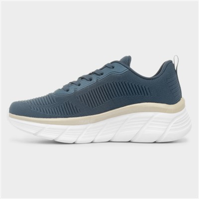 Bobs B Flex Womens Navy Lace Up Trainer