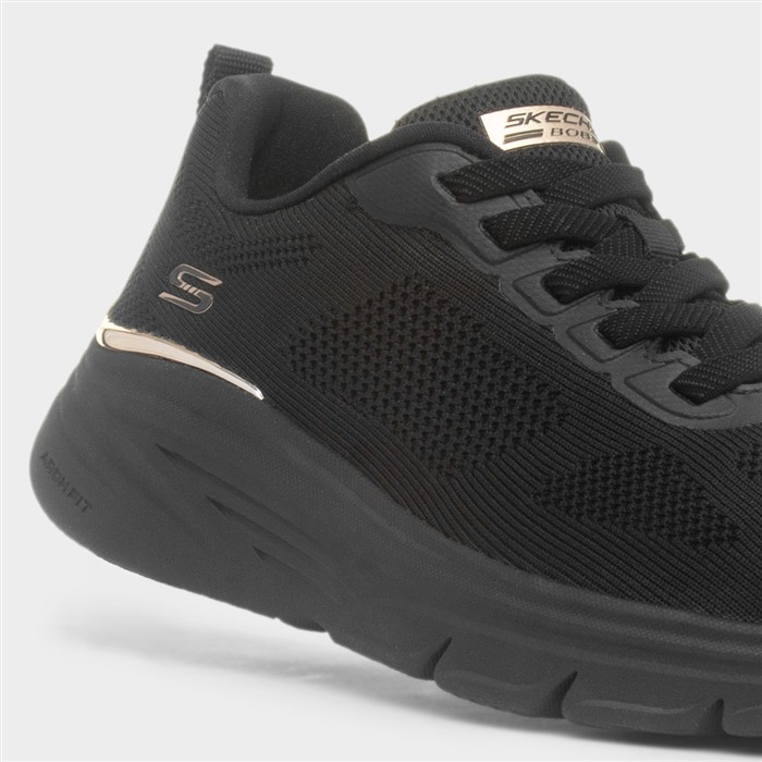 Bobs Arch Fit Elev8 Womens Black Trainer