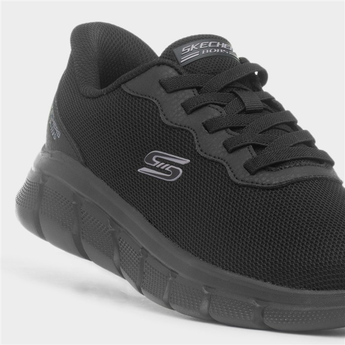 Slip Ins Bobs B Flex Womens Black Trainer