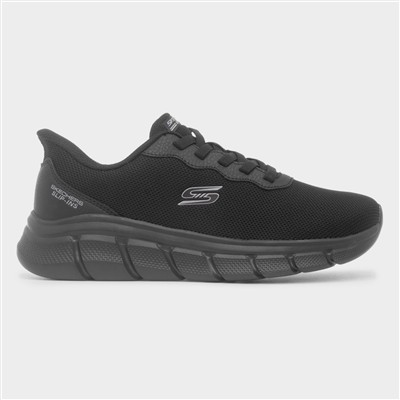 Slip Ins Bobs B Flex Womens Black Trainer