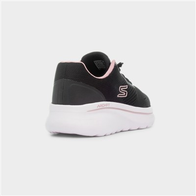 Go Walk Arch Fit Womens Black Trainer