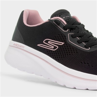 Go Walk Arch Fit Womens Black Trainer