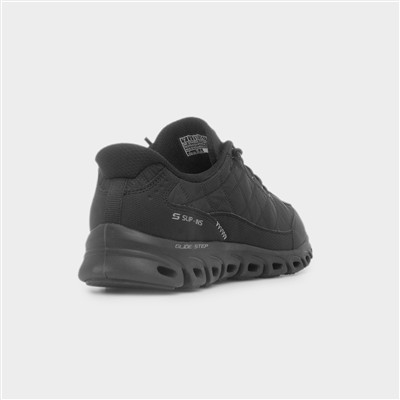 Womens Black Glide-Step Vegan Trainers