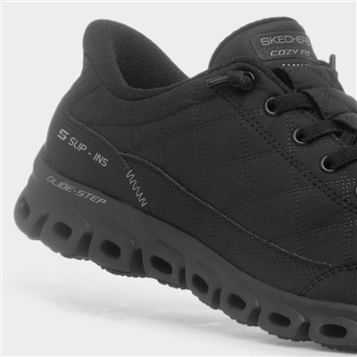 Womens Black Glide-Step Vegan Trainers