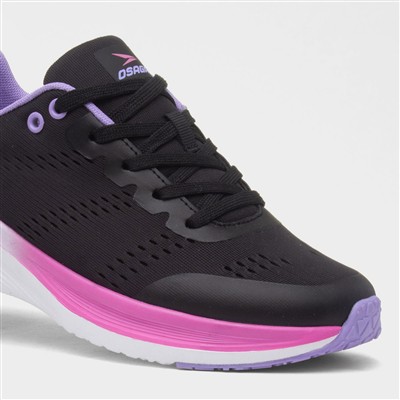 Lovell Womens Black Trainer
