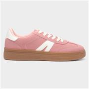 XL Womens Pink Lace Up Trainer (Click For Details)