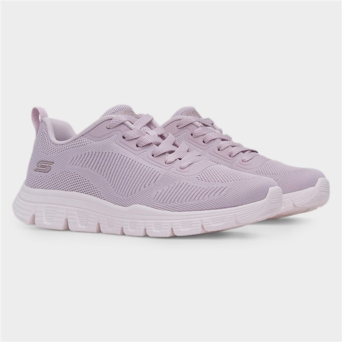 Bobs B Lite Womens Lilac Vegan Trainer