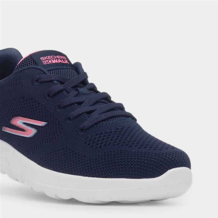Go Walk Joy Violet Womens Navy Trainer