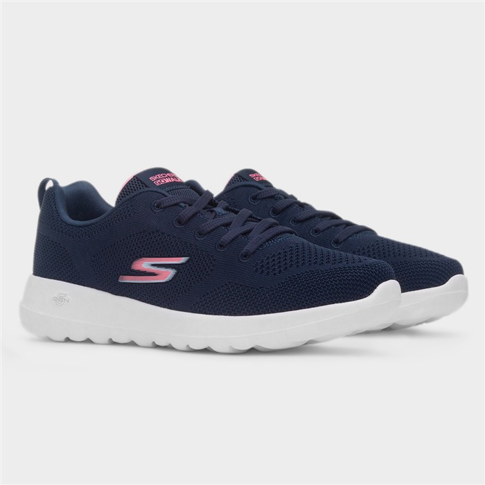 Go Walk Joy Violet Womens Navy Trainer