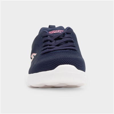 Go Walk Joy Violet Womens Navy Trainer