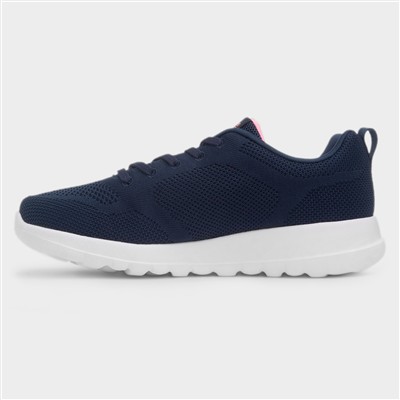 Go Walk Joy Violet Womens Navy Trainer