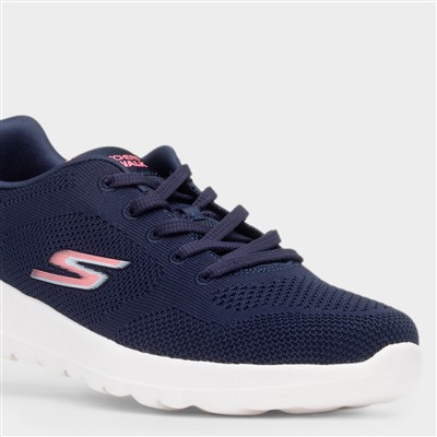 Go Walk Joy Violet Womens Navy Trainer