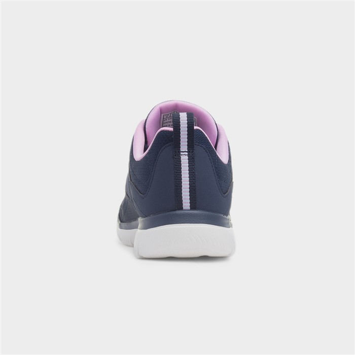 Summits Womens Navy Lace Up Trainer