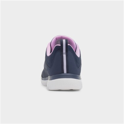 Summits Womens Navy Lace Up Trainer