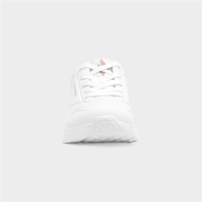 Uno Lite Shimmer Womens White Trainer