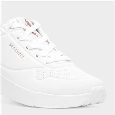 Uno Lite Shimmer Womens White Trainer