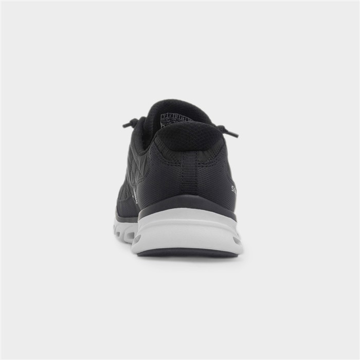 Slip Ins Womens Black Wide Fit Trainer