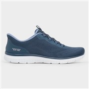 Skechers Slip Ins Virtue Womens Navy Trainer (Click For Details)
