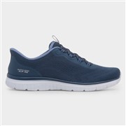 Skechers Slip Ins Virtue Womens Navy Trainer (Click For Details)