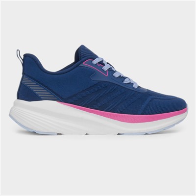 Supernova Womens Navy Lace Up Trainer