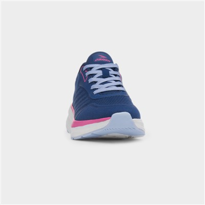 Supernova Womens Navy Lace Up Trainer