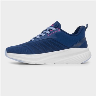 Supernova Womens Navy Lace Up Trainer