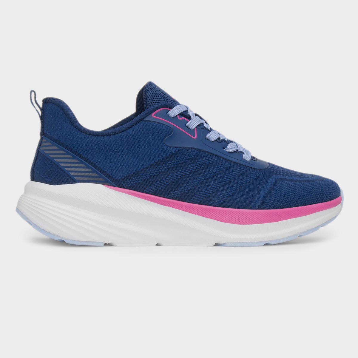 Supernova Womens Navy Lace Up Trainer