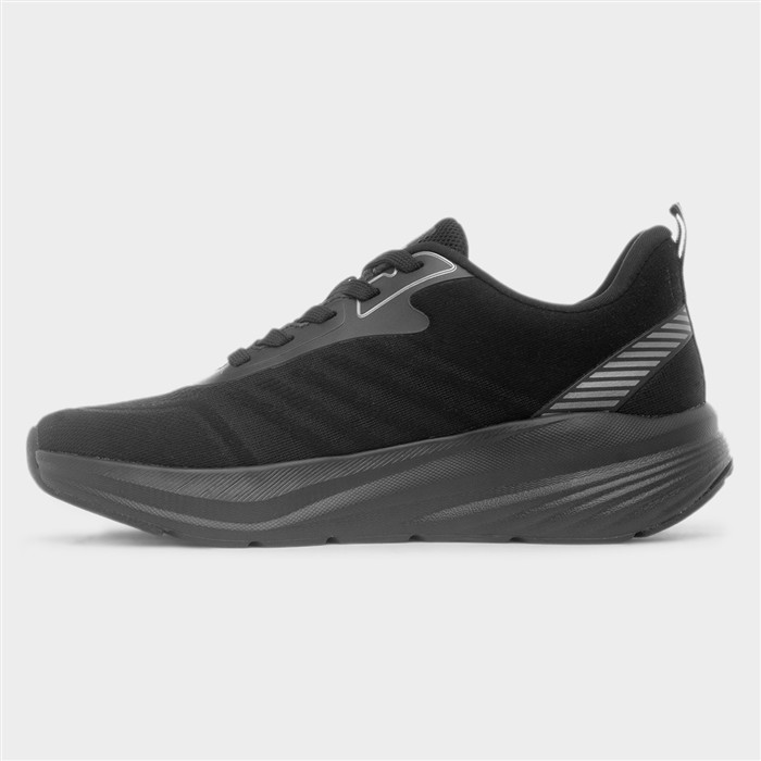 Supernova Womens Black Lace Up Trainer
