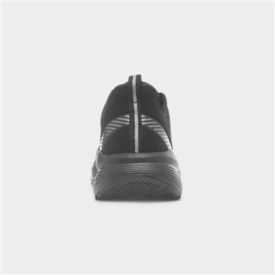 Supernova Womens Black Lace Up Trainer