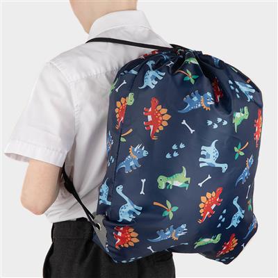Corby Navy Dinosaur Pump Bag