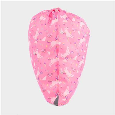 Dawley Pink Unicorn Print Plimsoll Bag