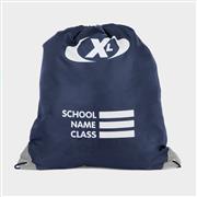 XL Bexley Navy Plimsoll Bag with Reflective Panels (Click For Details)