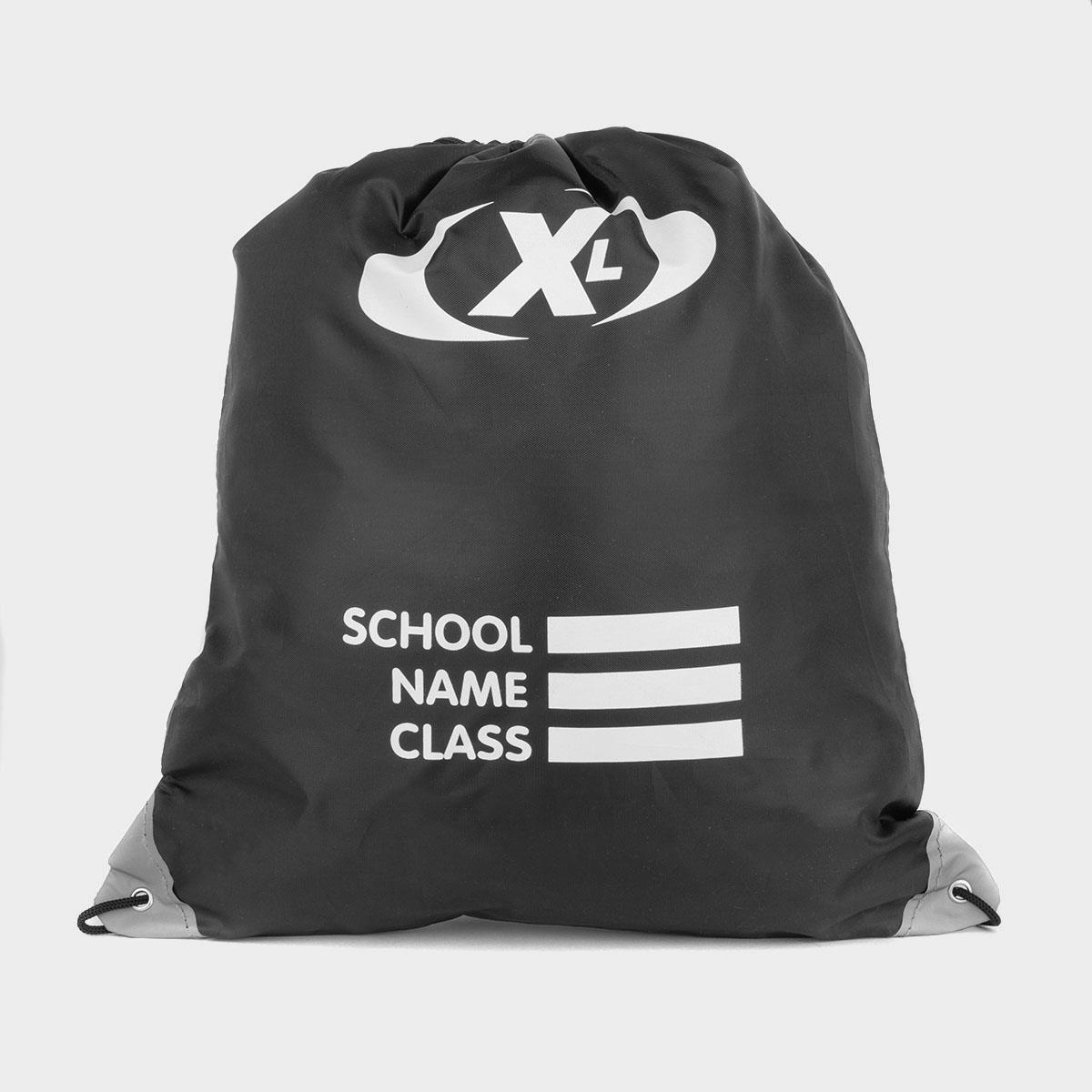 XL Bexley Black Plimsoll Bag90210 Shoe Zone