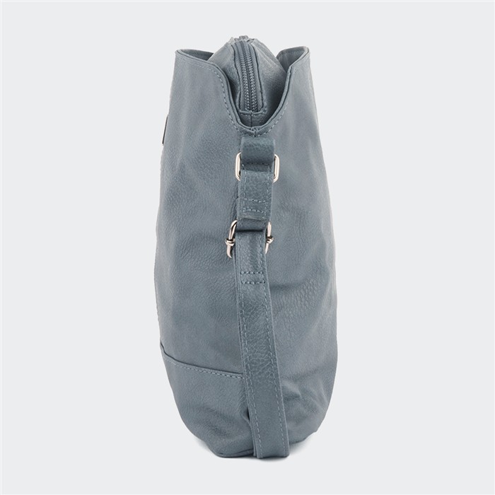 Womens Blue Cross Body Bag