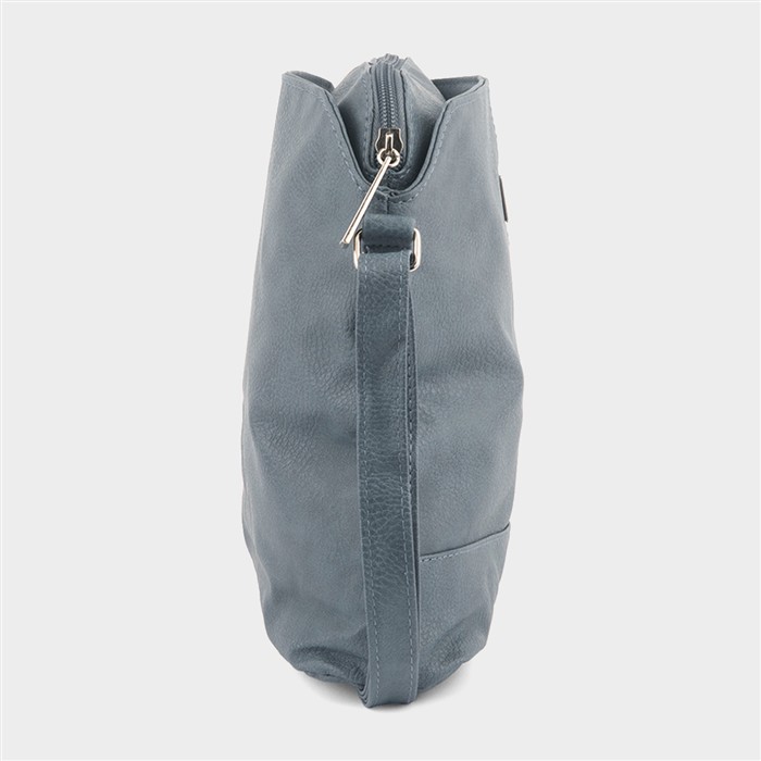 Womens Blue Cross Body Bag