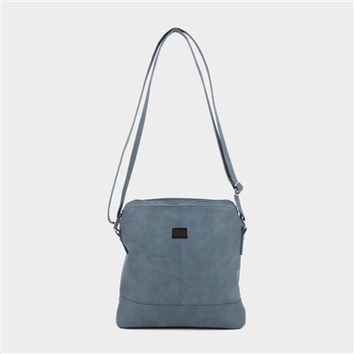 Lavana Womens Blue Cross Body Bag