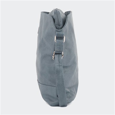 Womens Blue Cross Body Bag