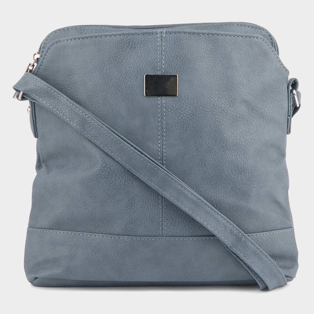 Womens Blue Cross Body Bag