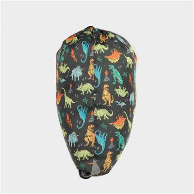 Dawley Black Dinosaur Print Plimsoll Bag