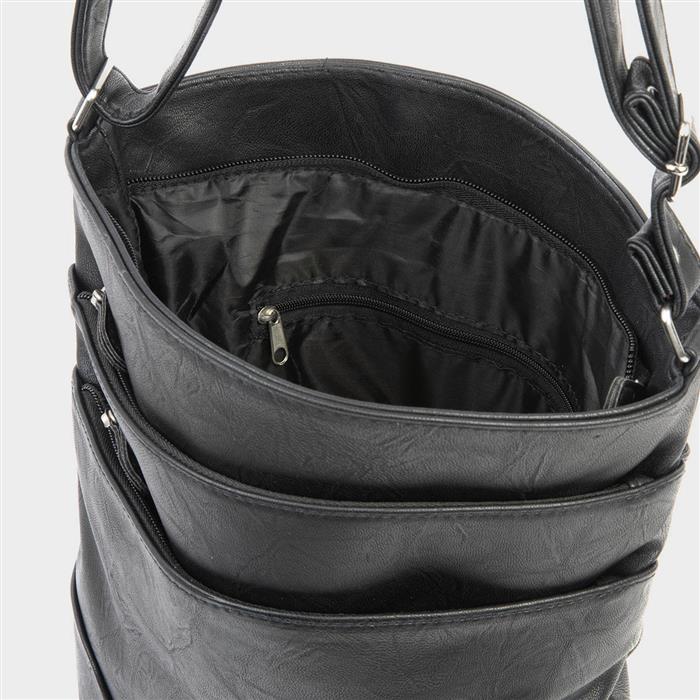 Women's Black Cross Body Bag