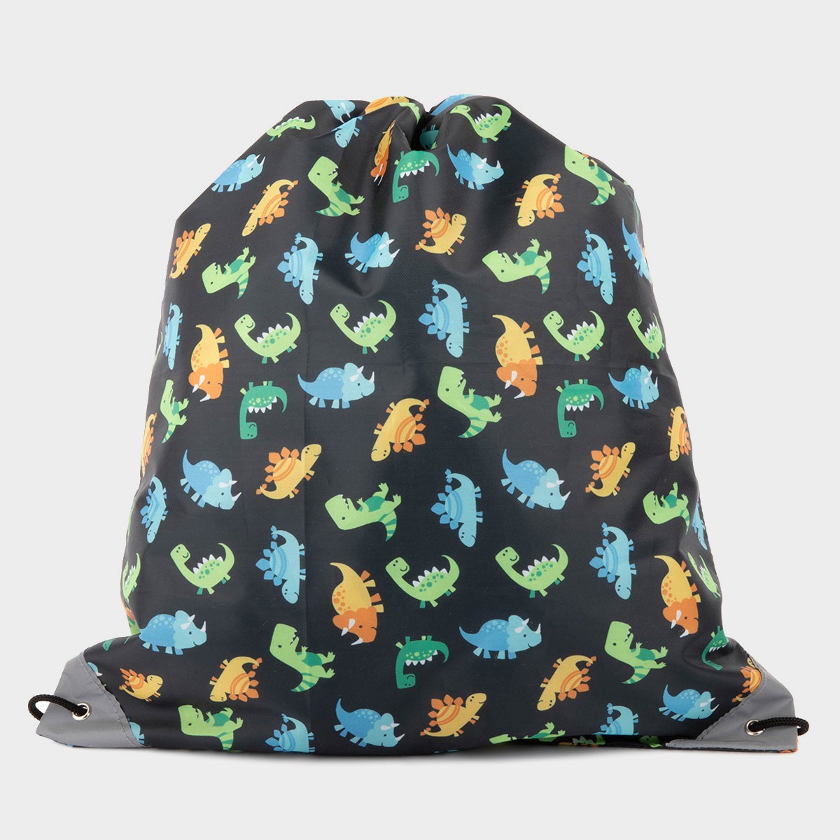 Bexley Kids Black Dinosaur Print Pump Bag