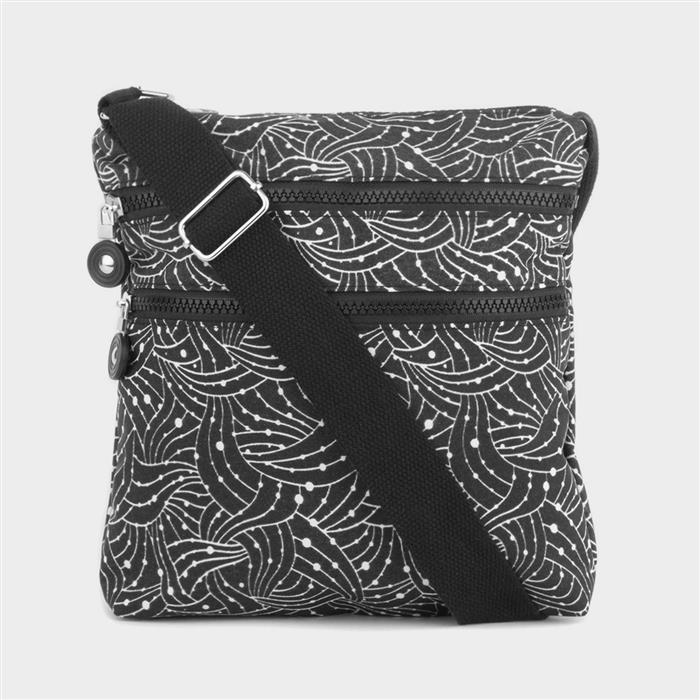 Womens Multi Print Cross Body Bag