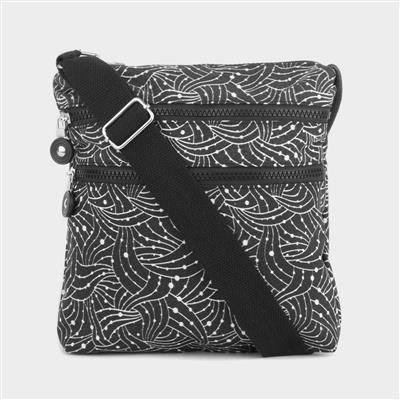 Amble Womens Multi Print Cross Body Bag