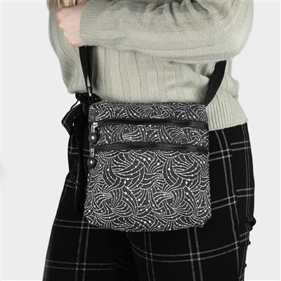 Womens Multi Print Cross Body Bag