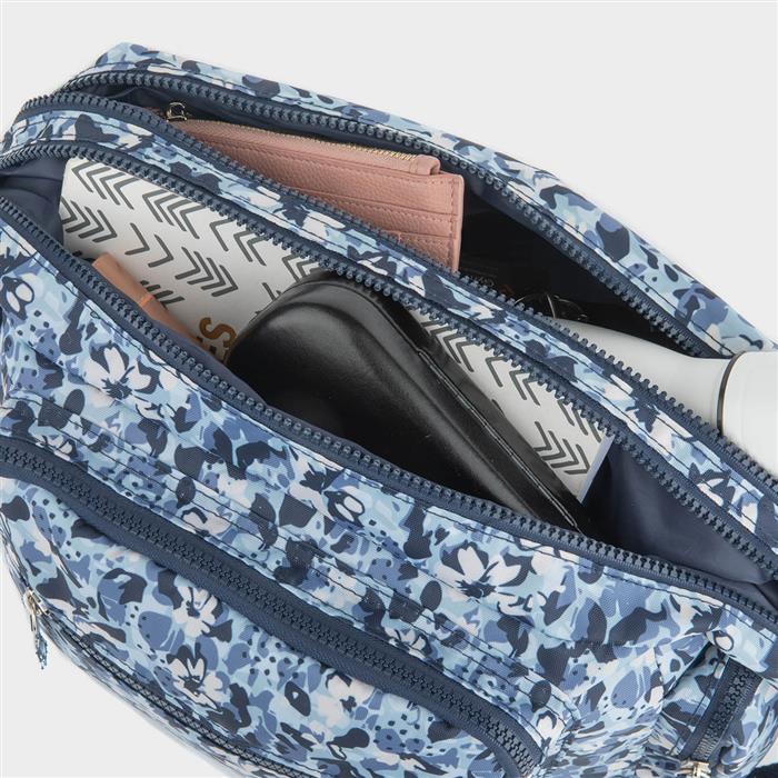 Lilley Cromer Womens Floral Blue Cross Body Bag-903028