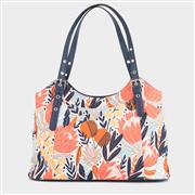 Lilley Womens Multi Printed Tote Bag (Click For Details)