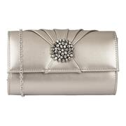 Lotus Aria Womens Pewter Grey Clutch Bag (Click For Details)