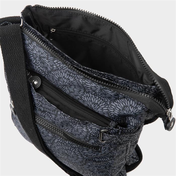 Multi Patterned Crossbody Handbag