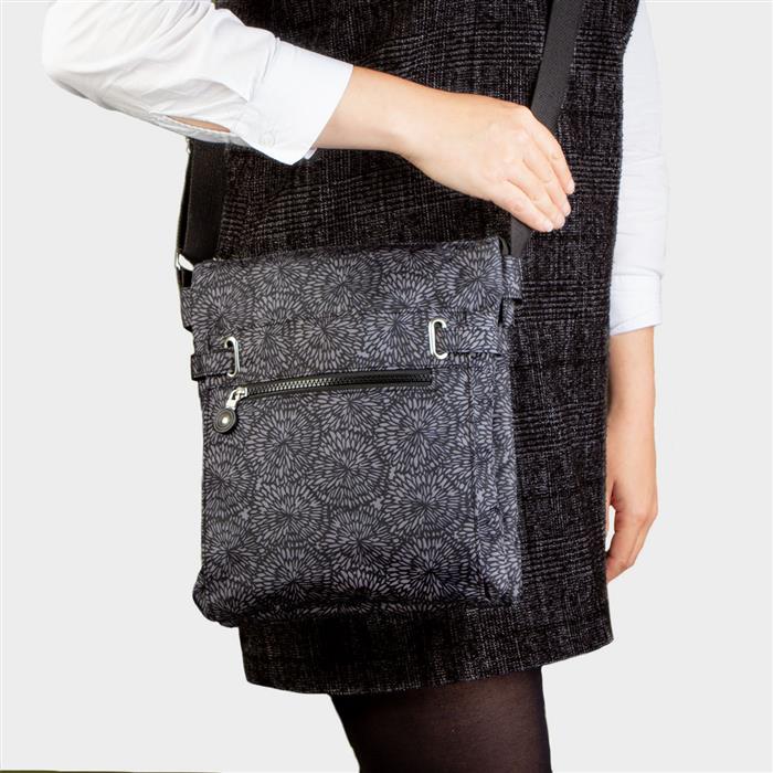 Multi Patterned Crossbody Handbag