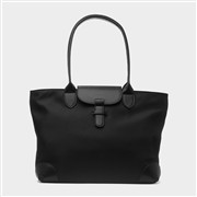 Lilley Womens Black Zip Up Handbag (Click For Details)